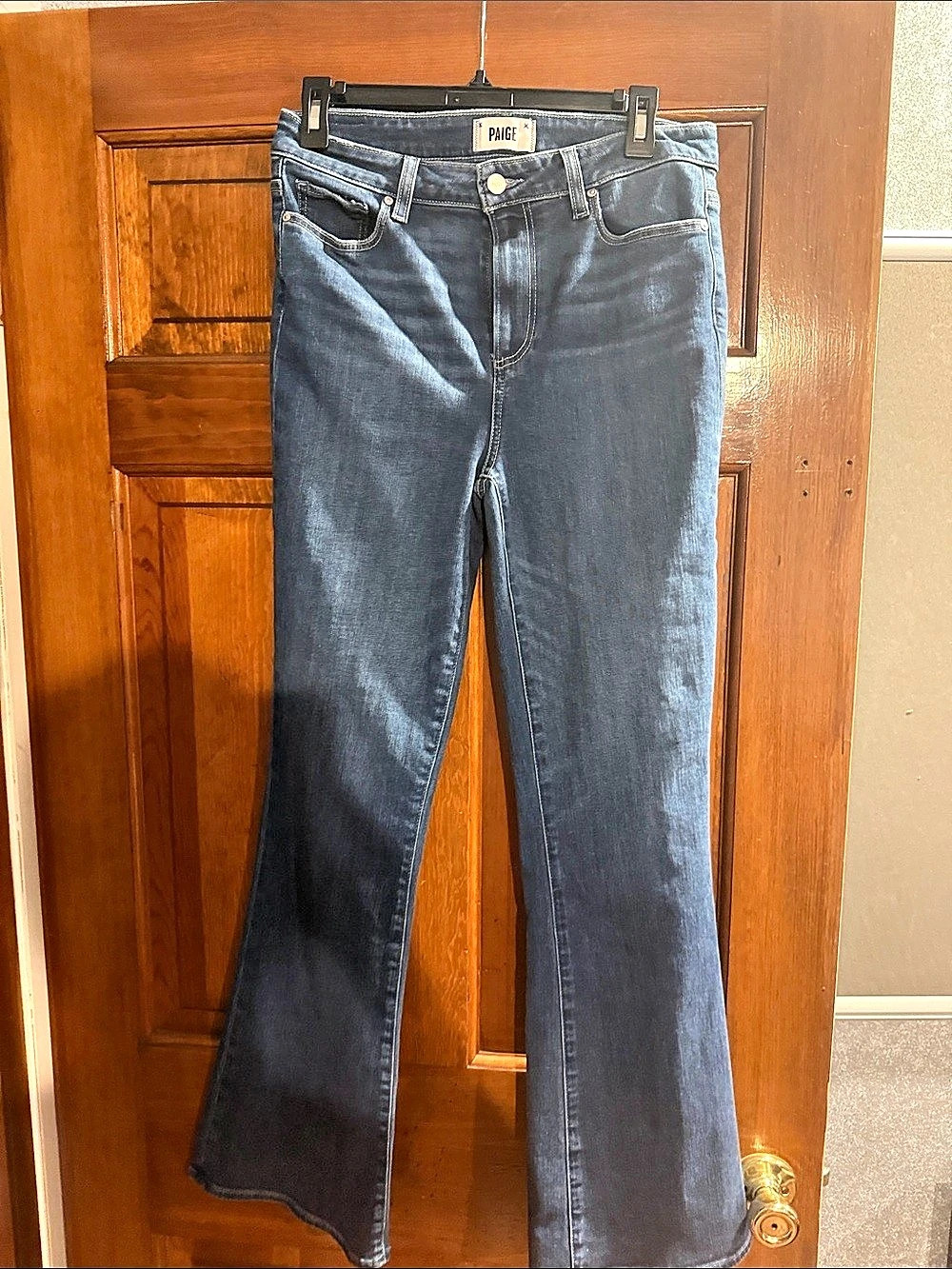 Paige Boot Cut Jeans in Blue Waist 29 Like New nwot